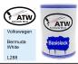 Preview: Volkswagen, Bermuda White, L288: 500ml Lackdose, von ATW Autoteile West.